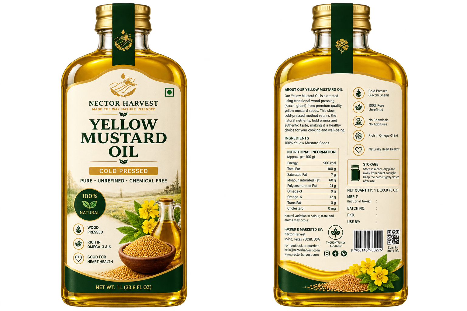 Yellow Mustard Oil