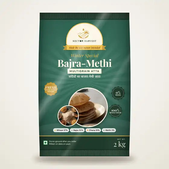 Winter Bajra-Methi Atta