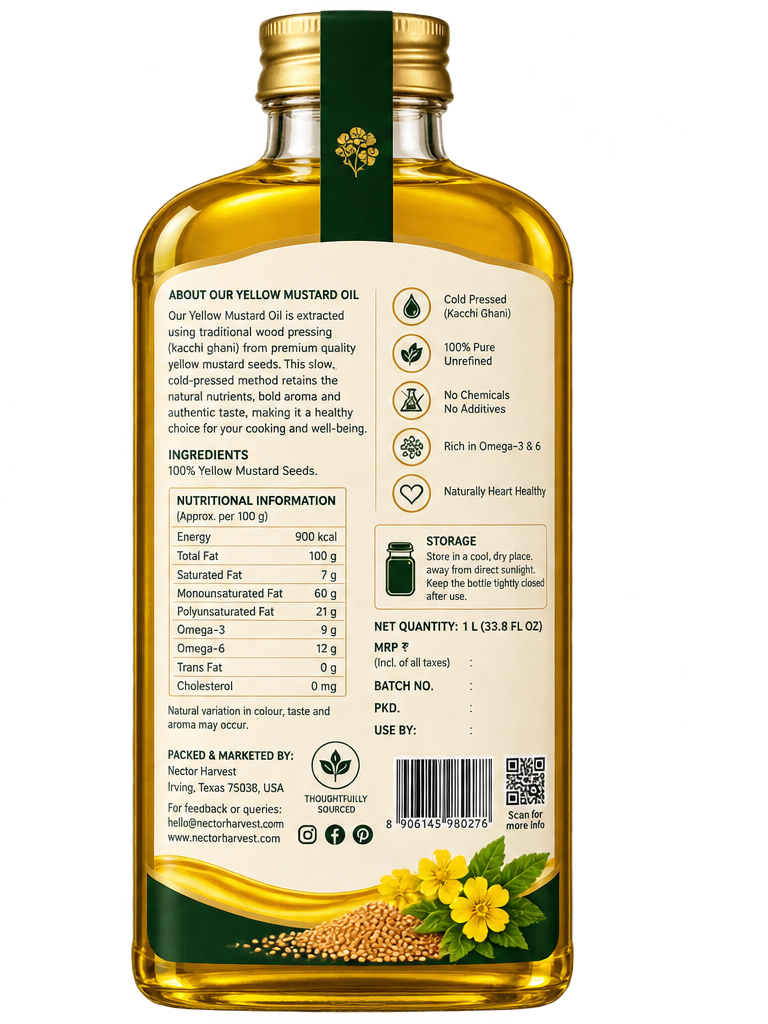 Yellow Mustard Oil